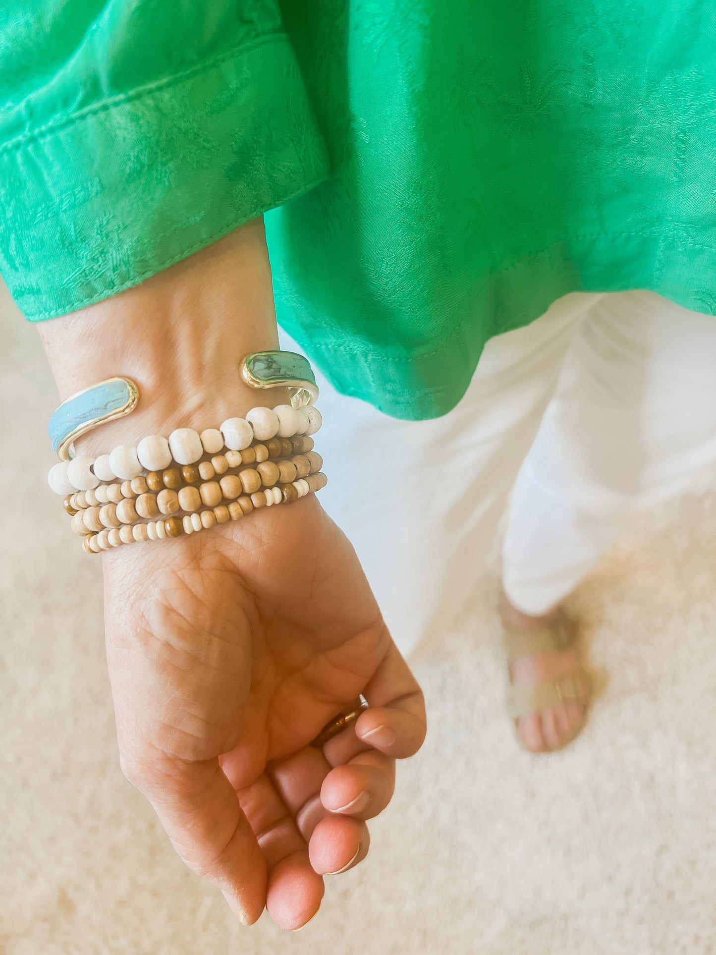 Gold Filled Turquoise Bracelet