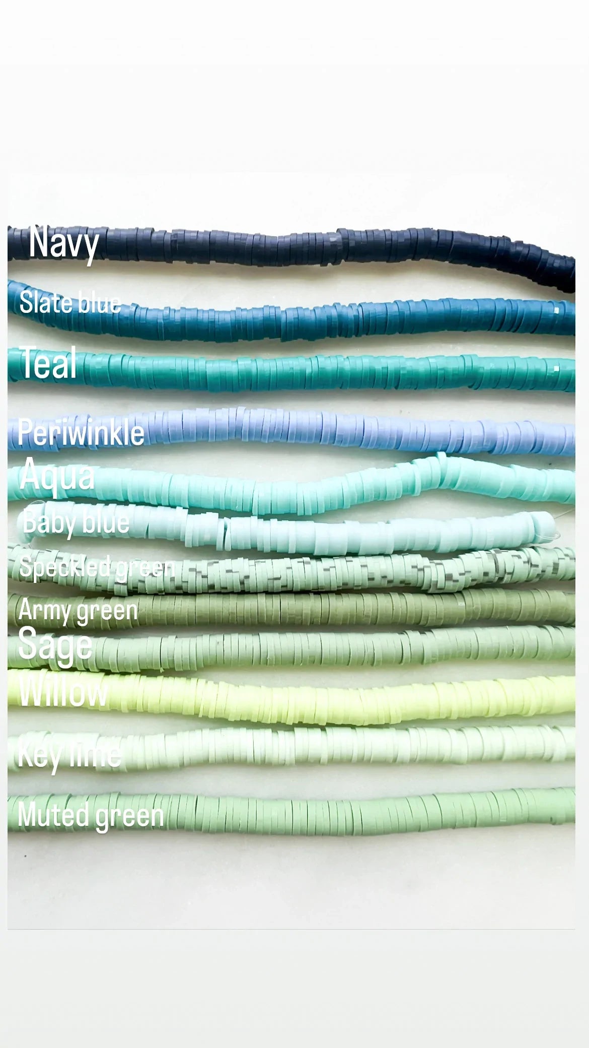 Smiley Clay Beaded Bracelet