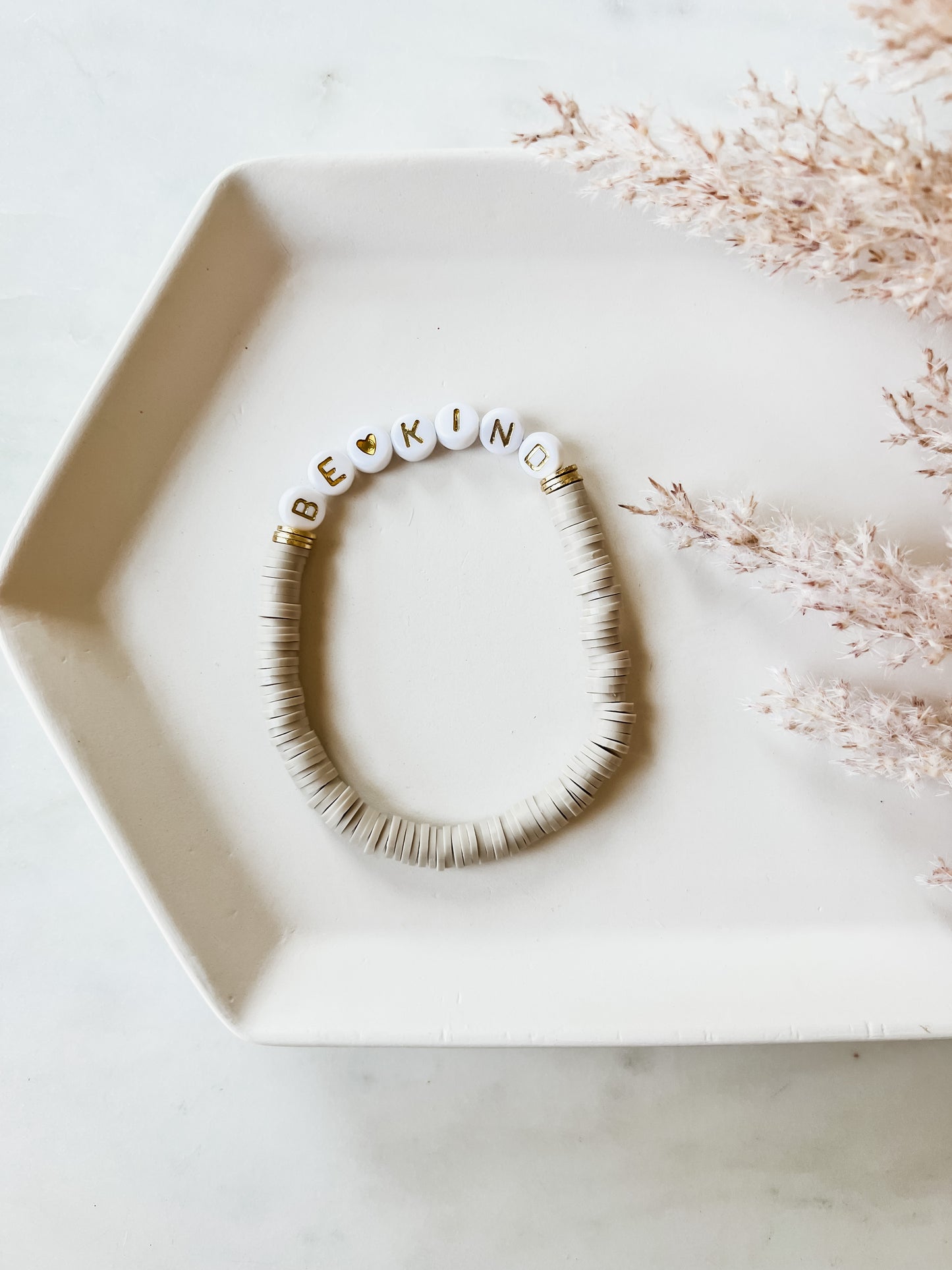 Custom Handmade Clay Beaded Bracelet