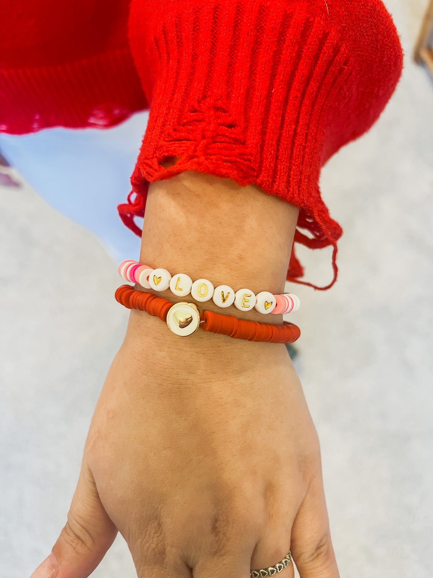 Red Heart Bracelet