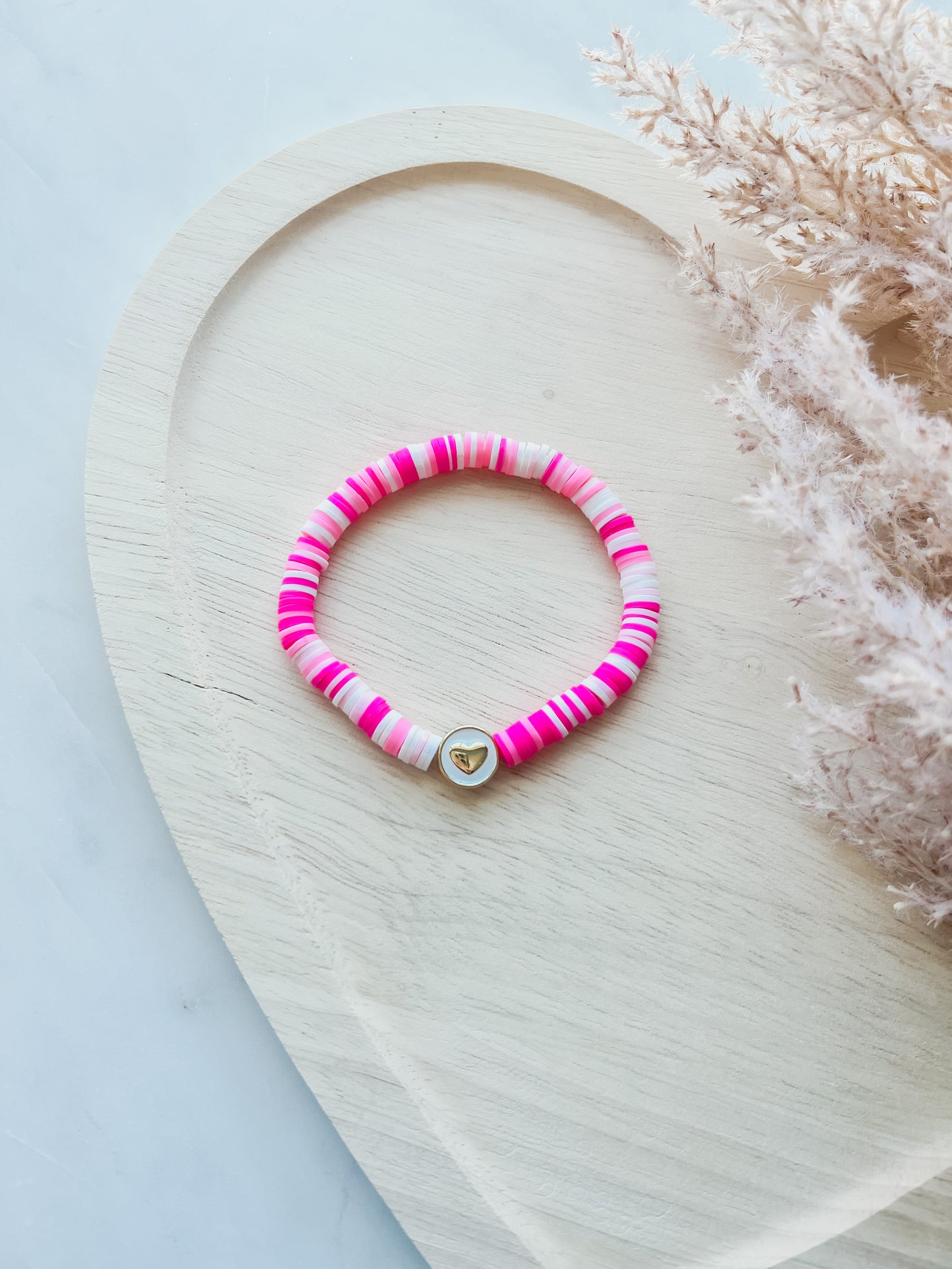 Pink Heart Bracelet