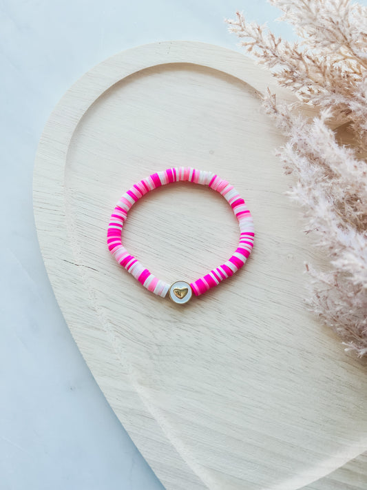 Pink Heart Bracelet