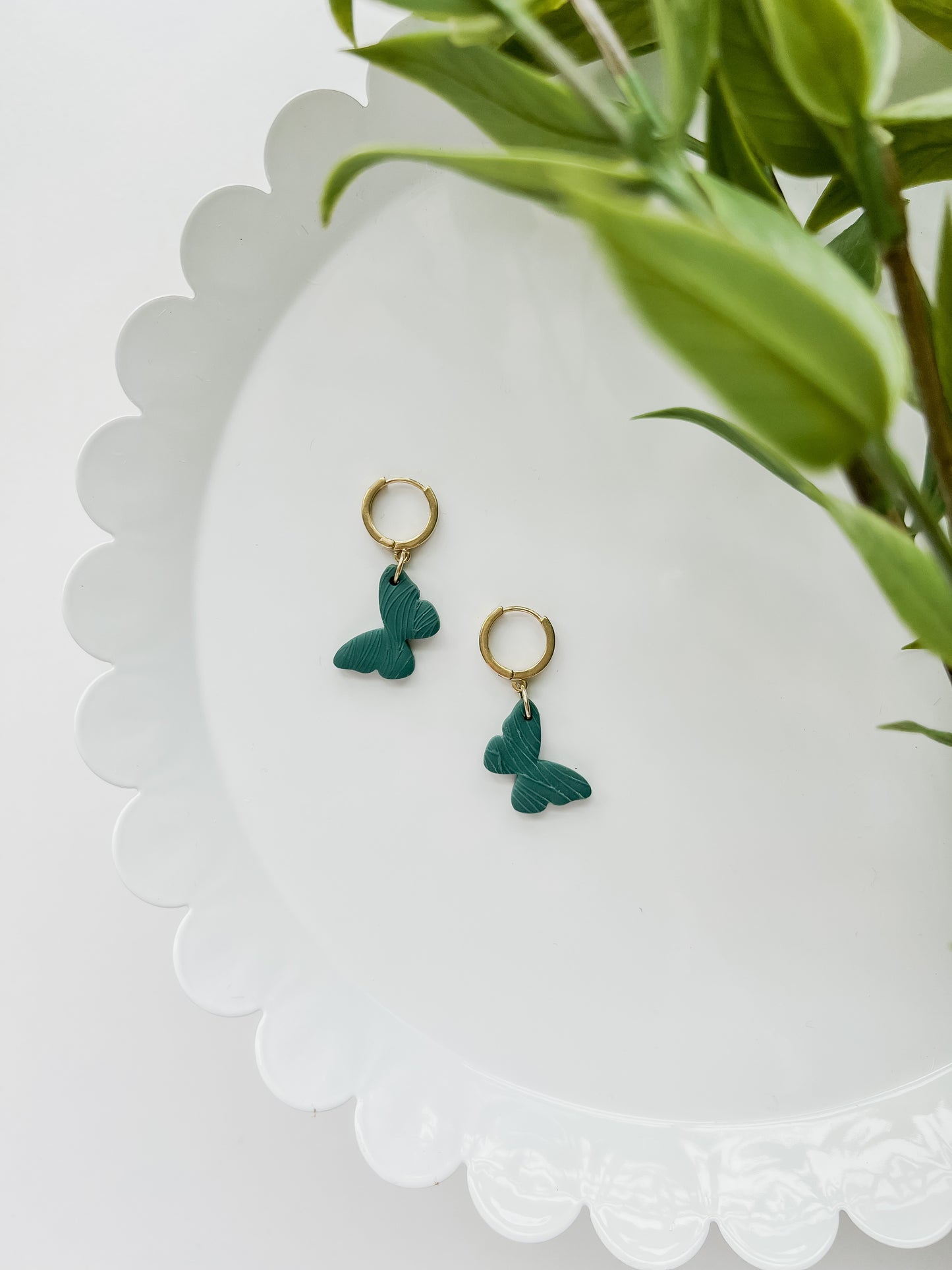 Green Butterfly Huggies