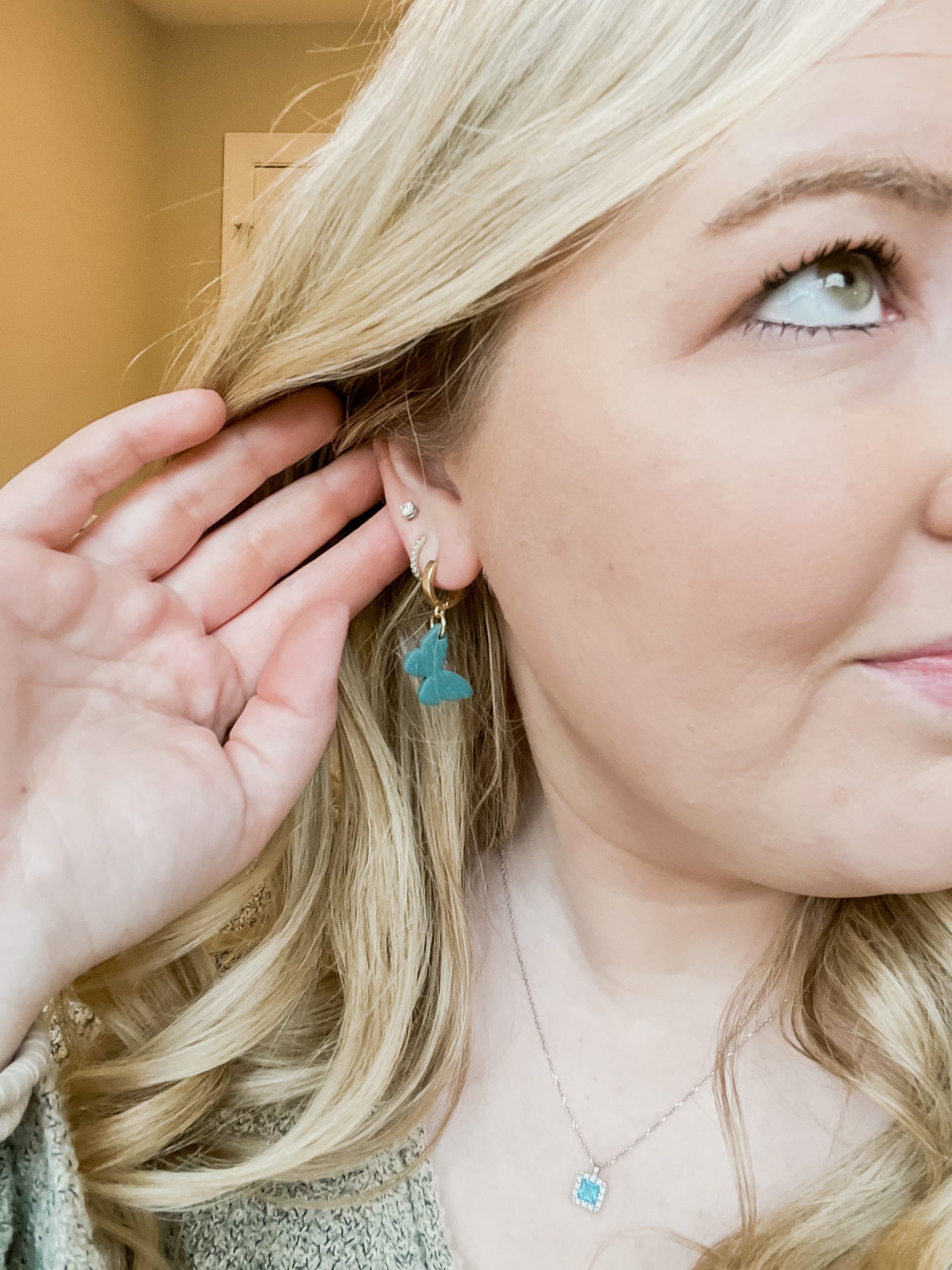 Green Butterfly Huggies