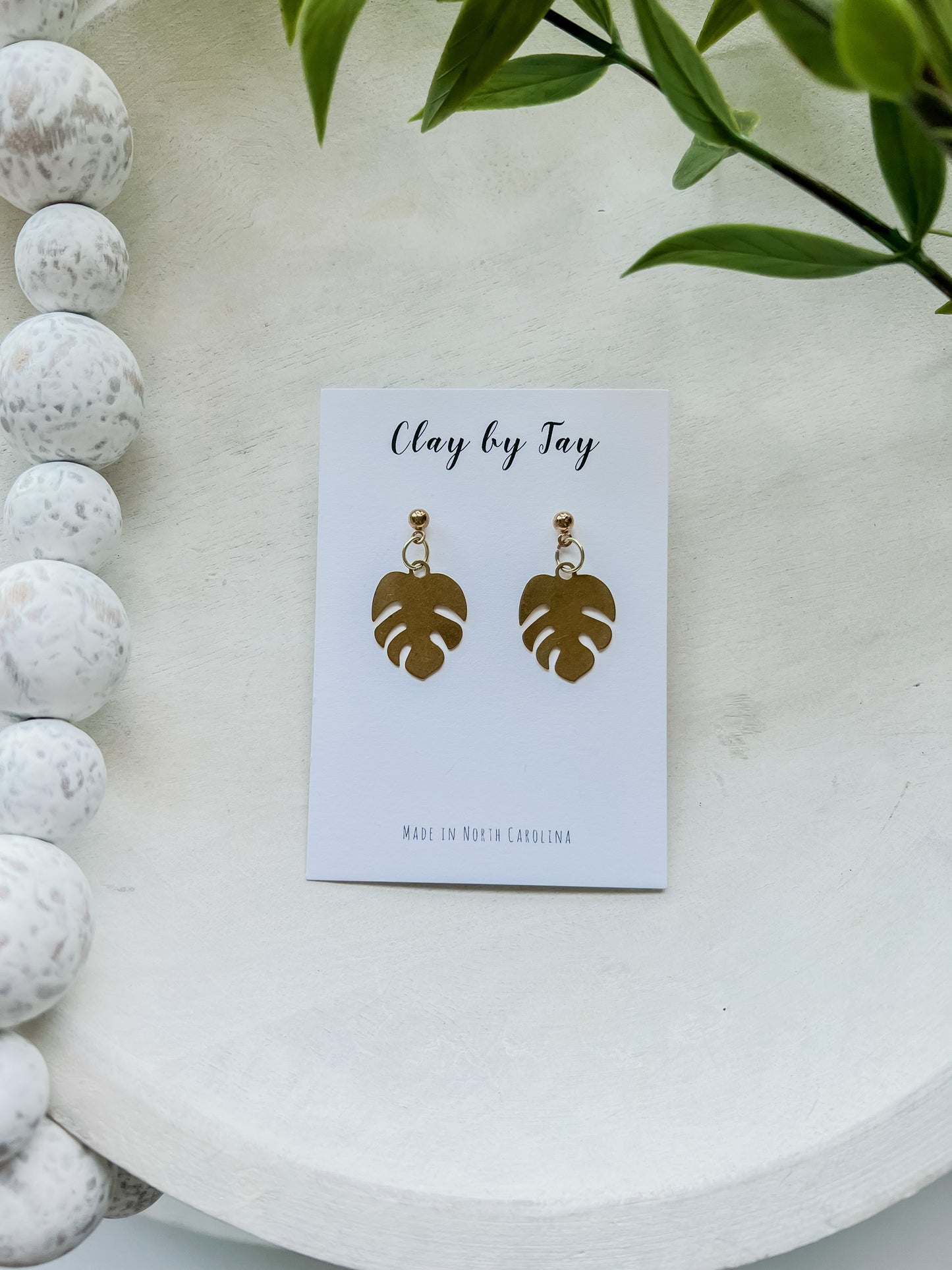 Monstera Leaf Dangles