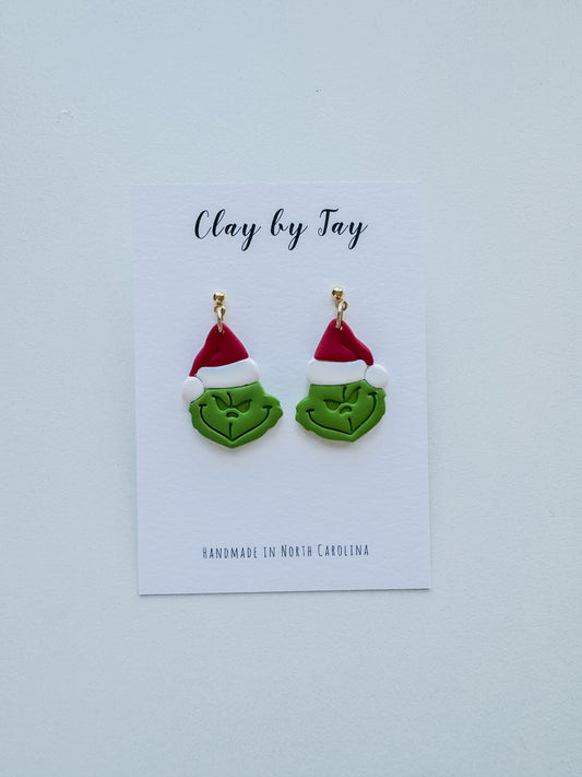 Grinch Dangles